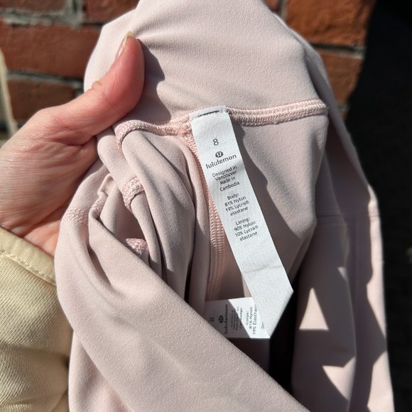 Lululemon Align Leggings Soft Pink 25" - Picture 5 of 5